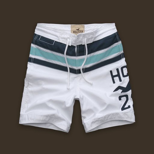 Hollister Hombres Nado Playa Cortos HCO3616